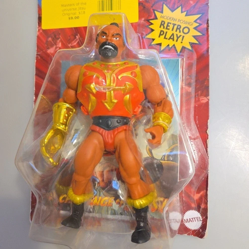 JITSU MASTERS OF THE UNIVERSE RETRO ACTION FIGURE MATTEL MOTU‎